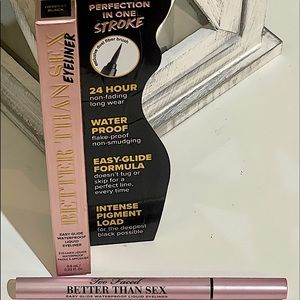 (NIB) - Too Faced Better Than Sex 24 Hour Liquid Eyeliner- Deepest Black
